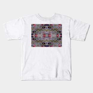 Metallic Particle Kaleido Kids T-Shirt